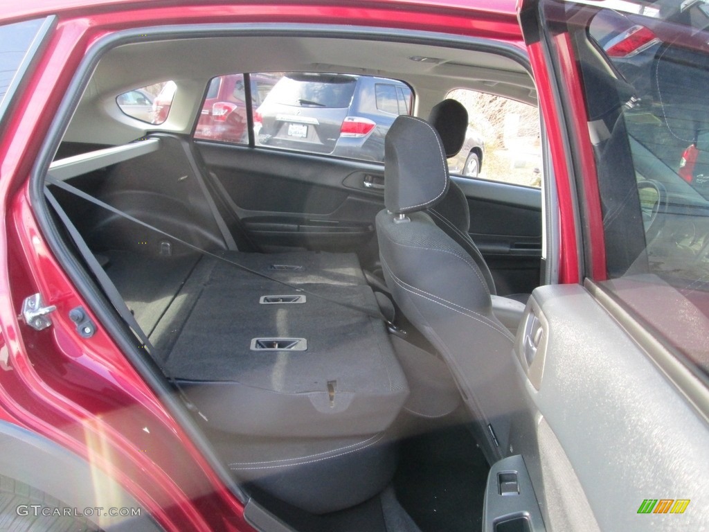 2014 XV Crosstrek 2.0i Premium - Venetian Red Pearl / Black photo #19