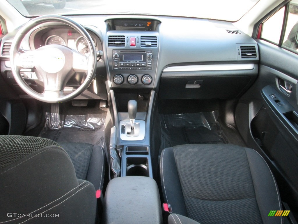 2014 XV Crosstrek 2.0i Premium - Venetian Red Pearl / Black photo #24