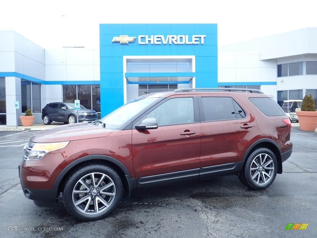 2015 Explorer XLT 4WD - Bronze Fire / Charcoal Black photo #1