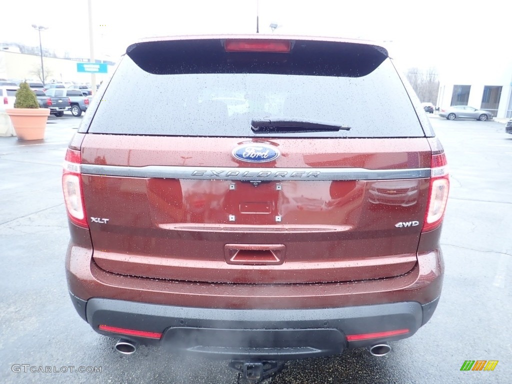 2015 Explorer XLT 4WD - Bronze Fire / Charcoal Black photo #6