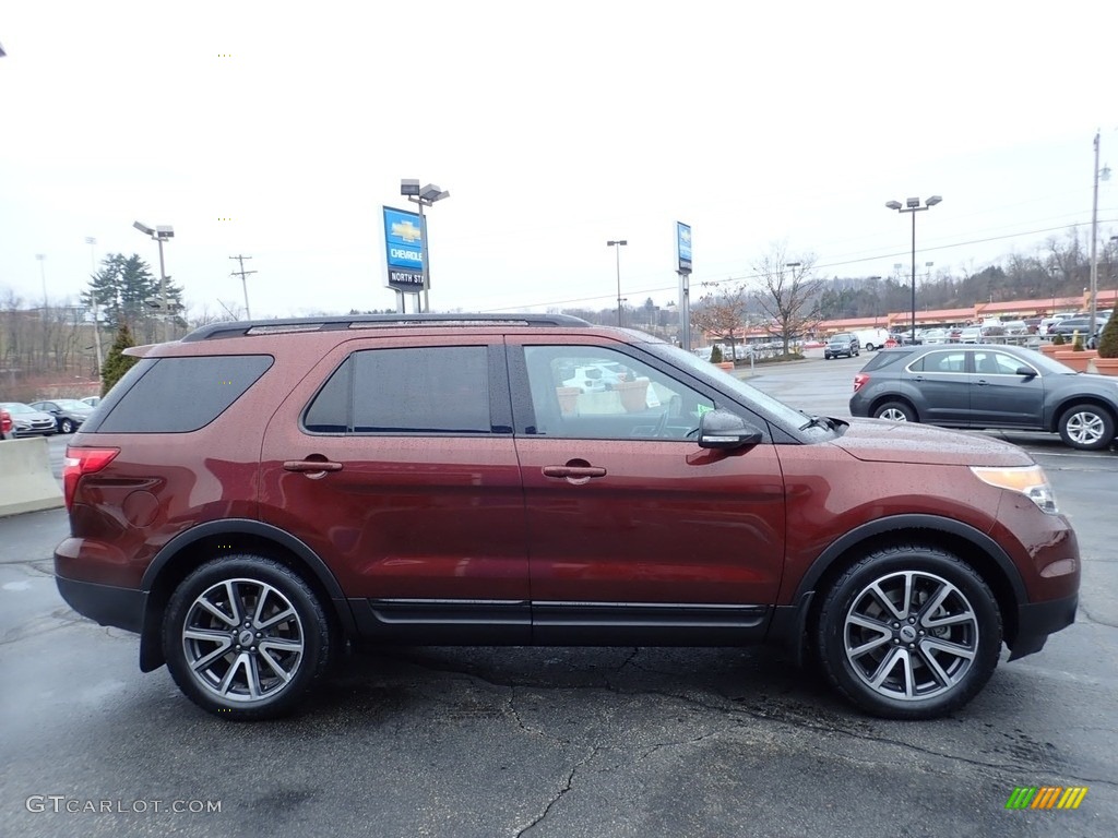 2015 Explorer XLT 4WD - Bronze Fire / Charcoal Black photo #10