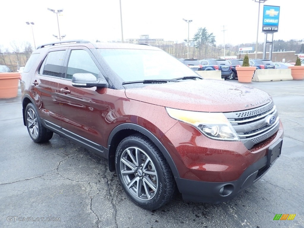 2015 Explorer XLT 4WD - Bronze Fire / Charcoal Black photo #11