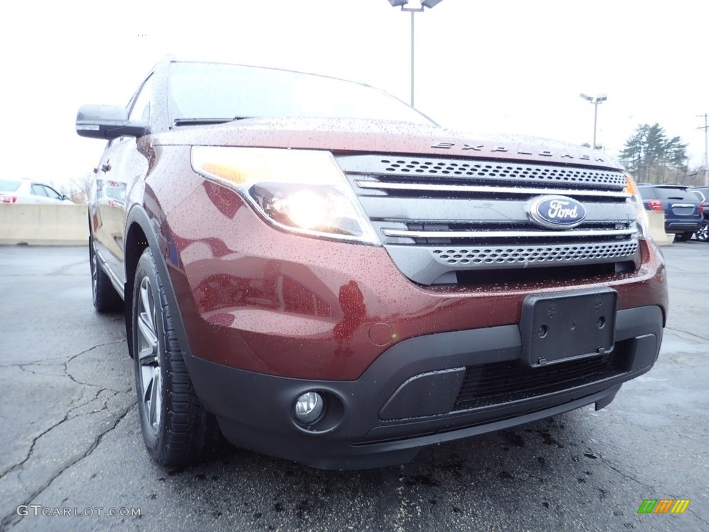 2015 Explorer XLT 4WD - Bronze Fire / Charcoal Black photo #12