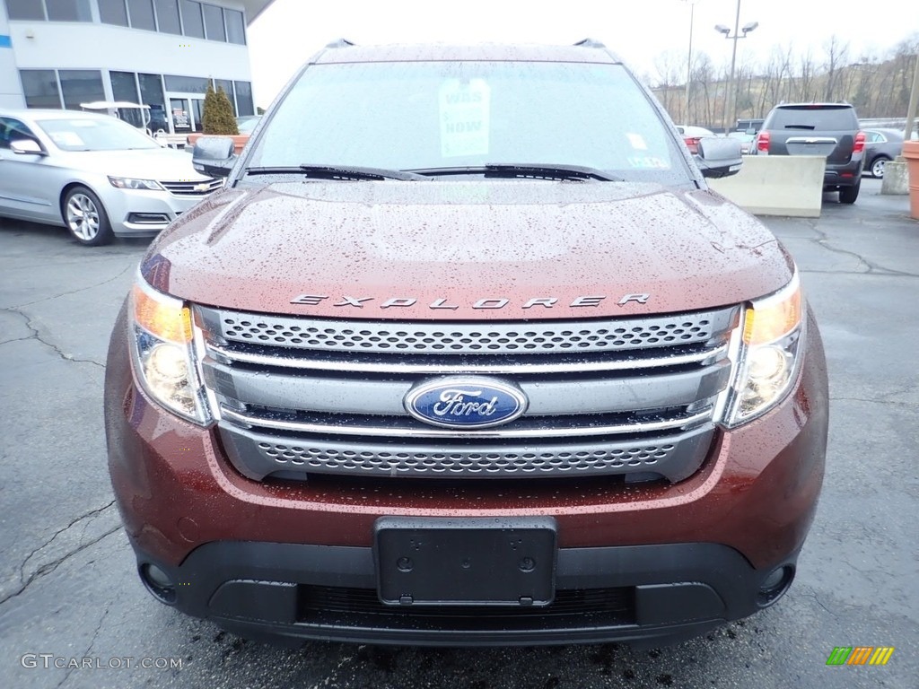 2015 Explorer XLT 4WD - Bronze Fire / Charcoal Black photo #13