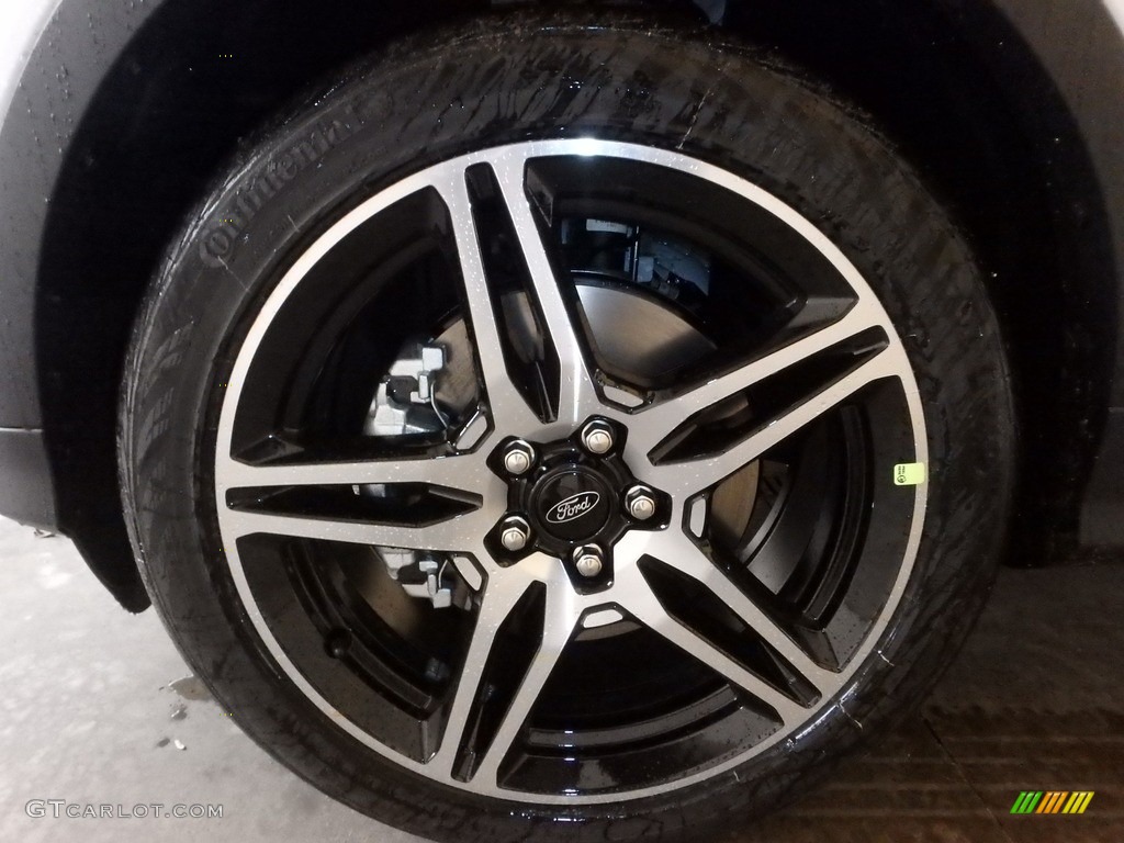 2019 Escape SEL 4WD - Oxford White / Chromite Gray/Charcoal Black photo #6