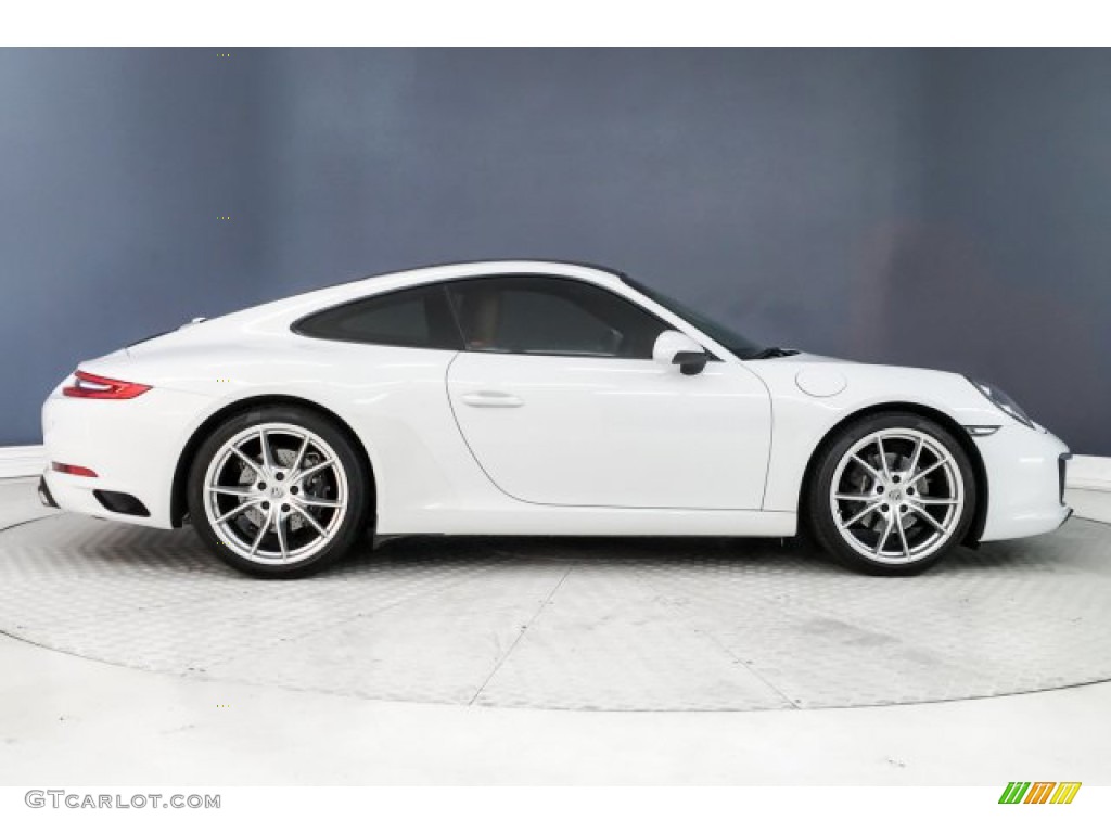 Carrara White Metallic 2017 Porsche 911 Carrera Coupe Exterior Photo #132533701