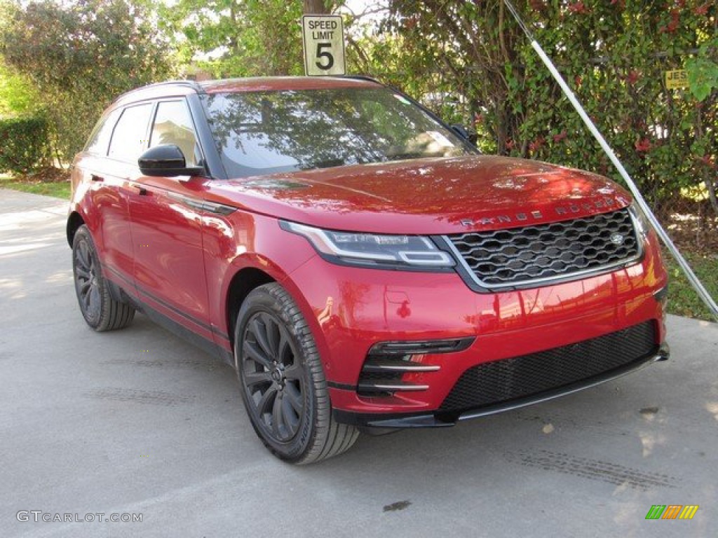 2019 Range Rover Velar R-Dynamic SE - Firenze Red Metallic / Ebony photo #2