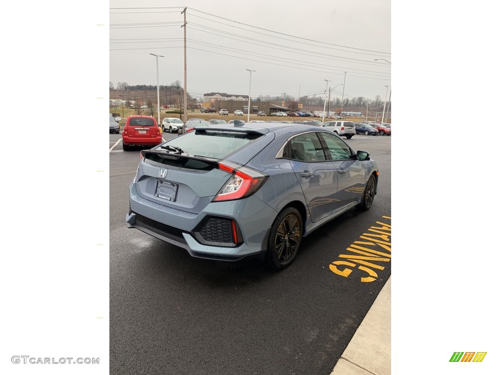 2019 Civic EX Hatchback - Sonic Gray Pearl / Black photo #5