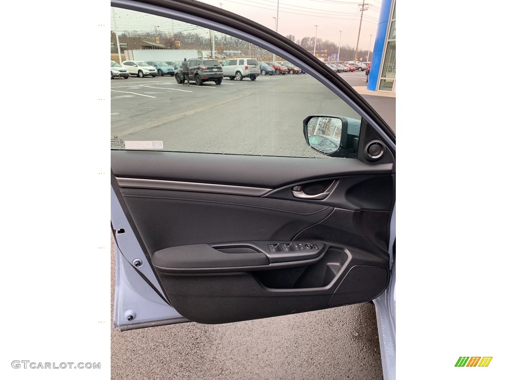 2019 Civic EX Hatchback - Sonic Gray Pearl / Black photo #8