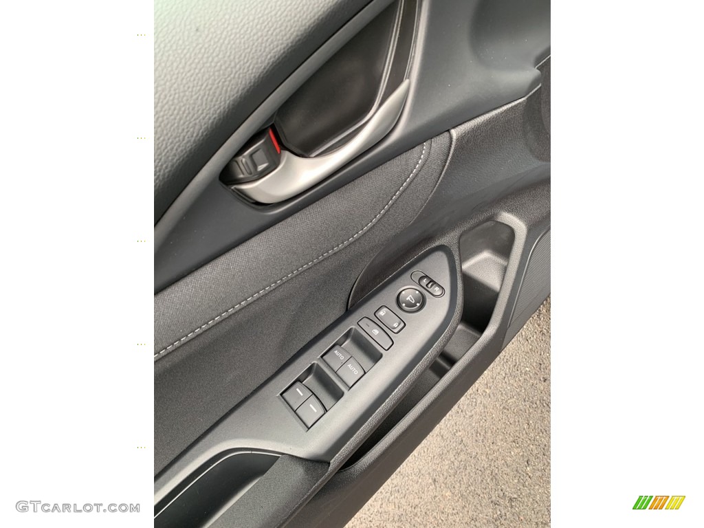 2019 Civic EX Hatchback - Sonic Gray Pearl / Black photo #9