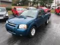 2004 Electric Blue Metallic Nissan Frontier XE King Cab  photo #2