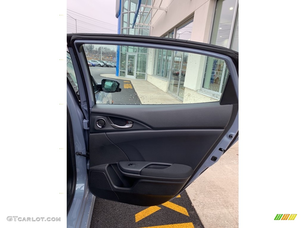 2019 Civic EX Hatchback - Sonic Gray Pearl / Black photo #22