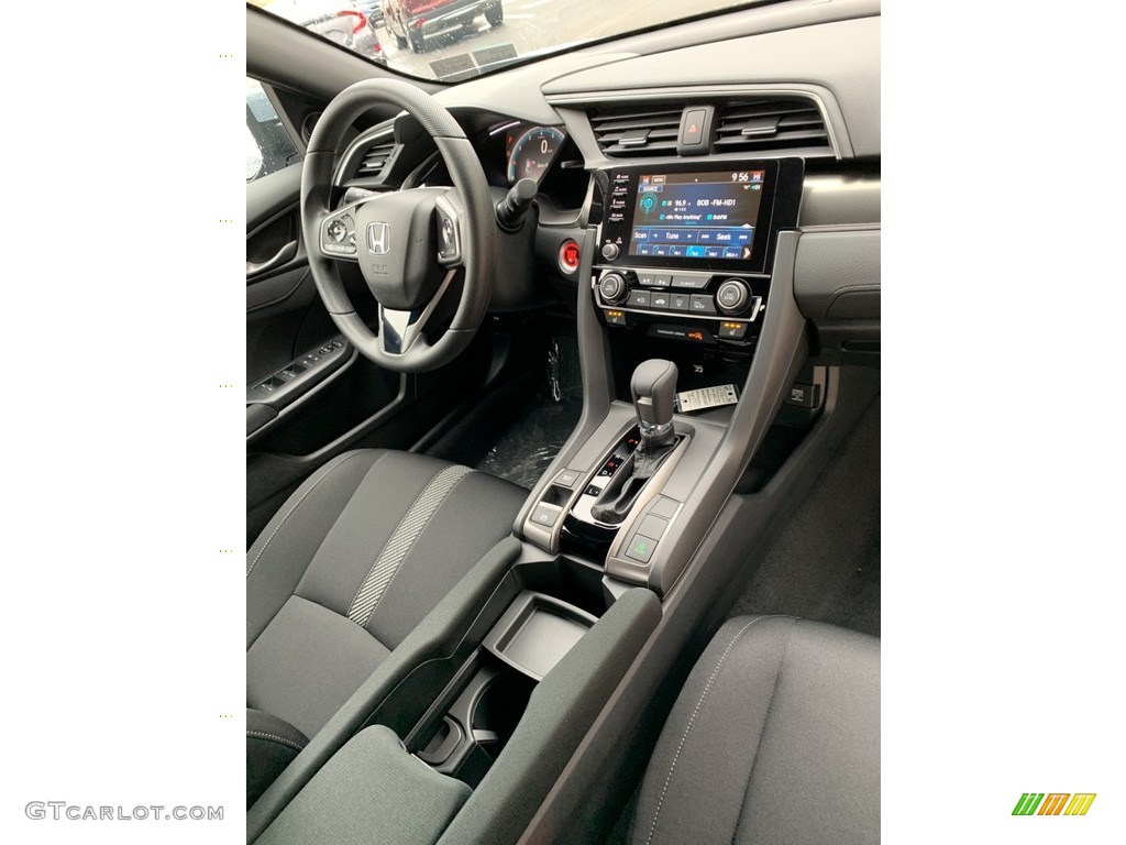 2019 Civic EX Hatchback - Sonic Gray Pearl / Black photo #27