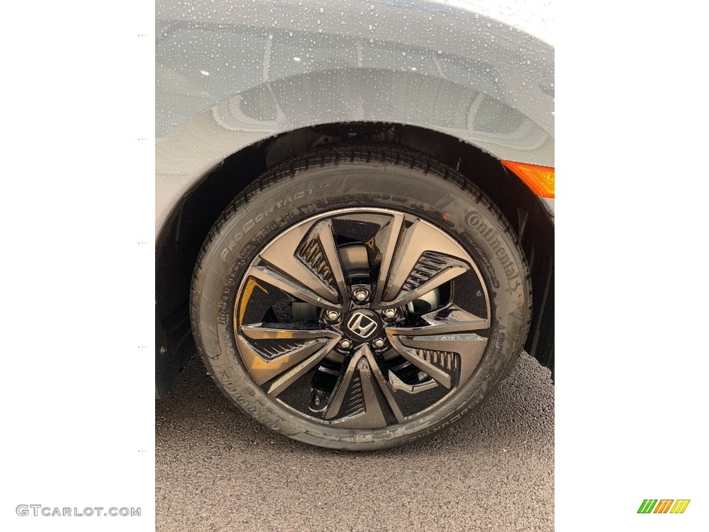 2019 Civic EX Hatchback - Sonic Gray Pearl / Black photo #30