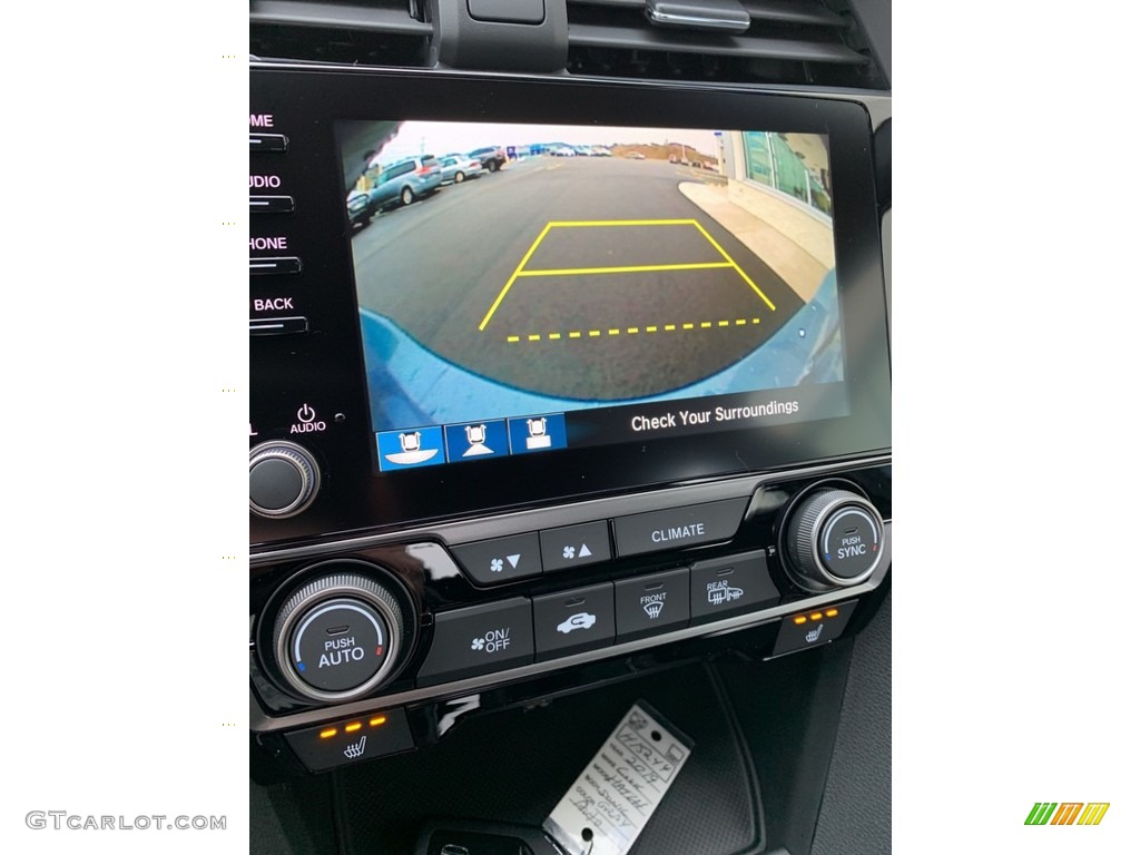 2019 Civic EX Hatchback - Sonic Gray Pearl / Black photo #33