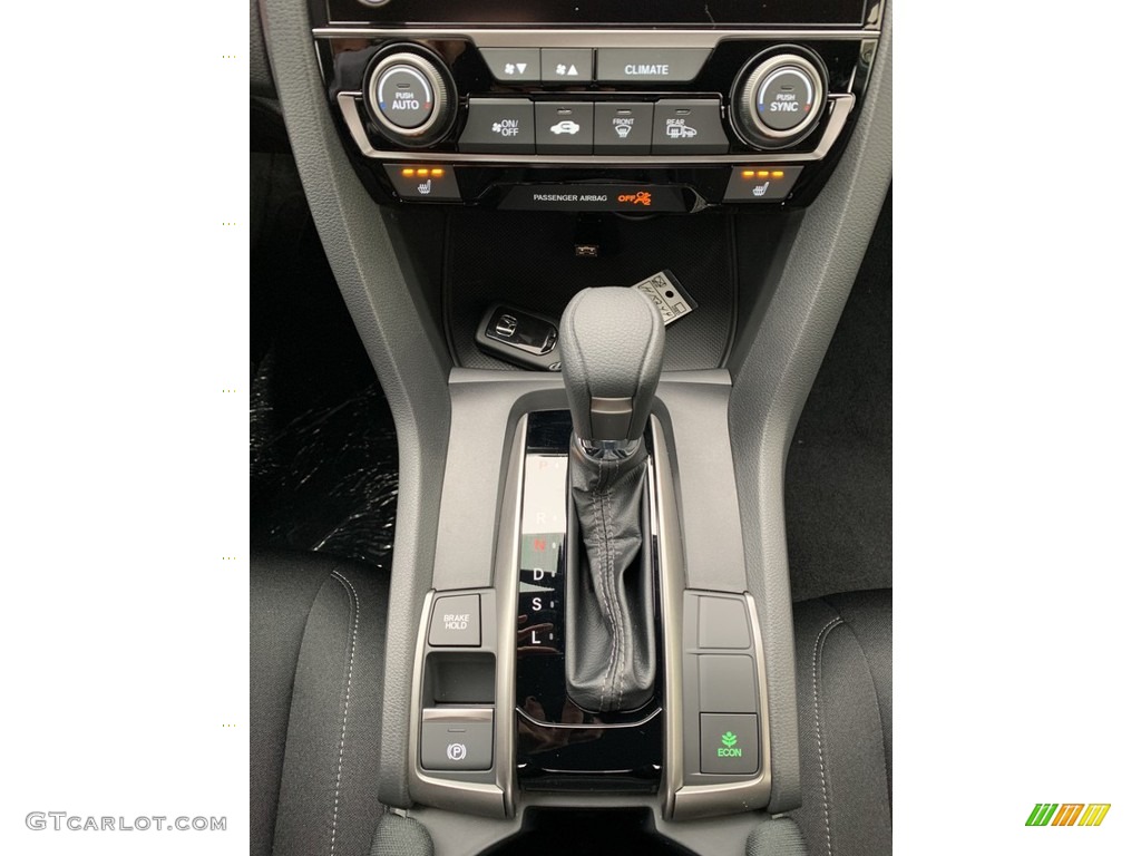 2019 Civic EX Hatchback - Sonic Gray Pearl / Black photo #34