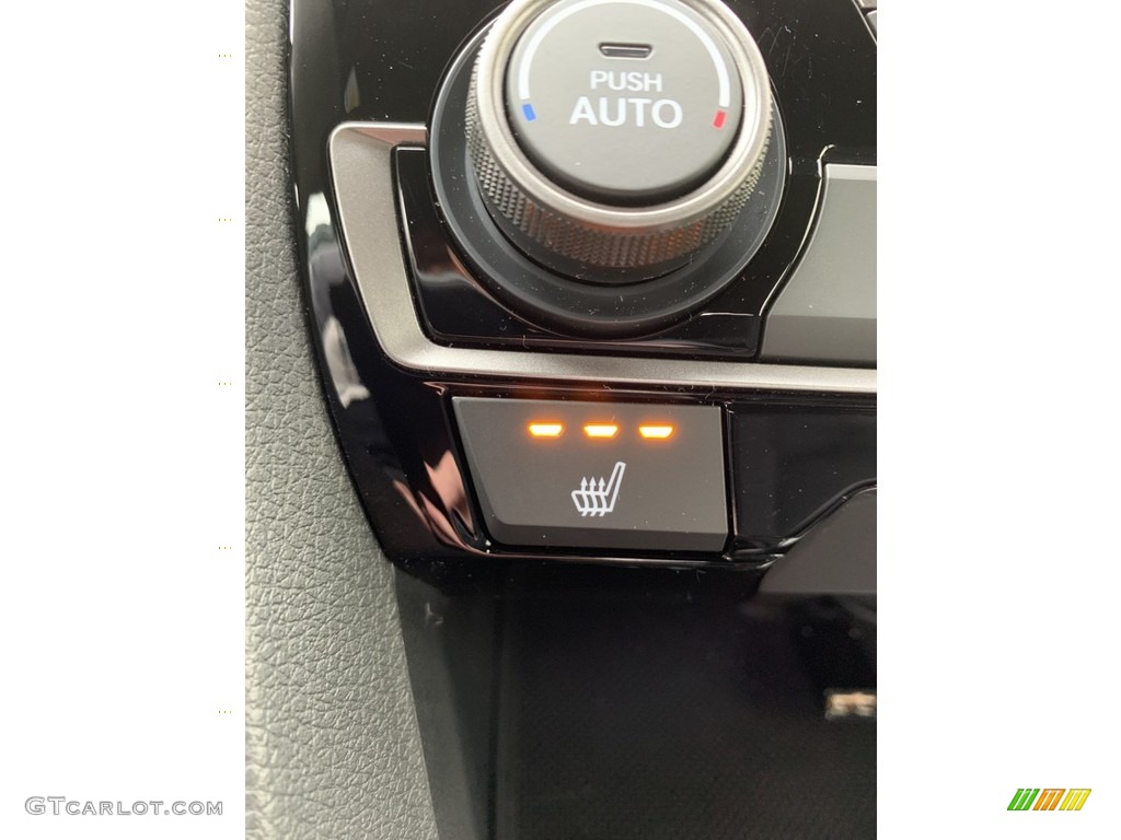 2019 Civic EX Hatchback - Sonic Gray Pearl / Black photo #36
