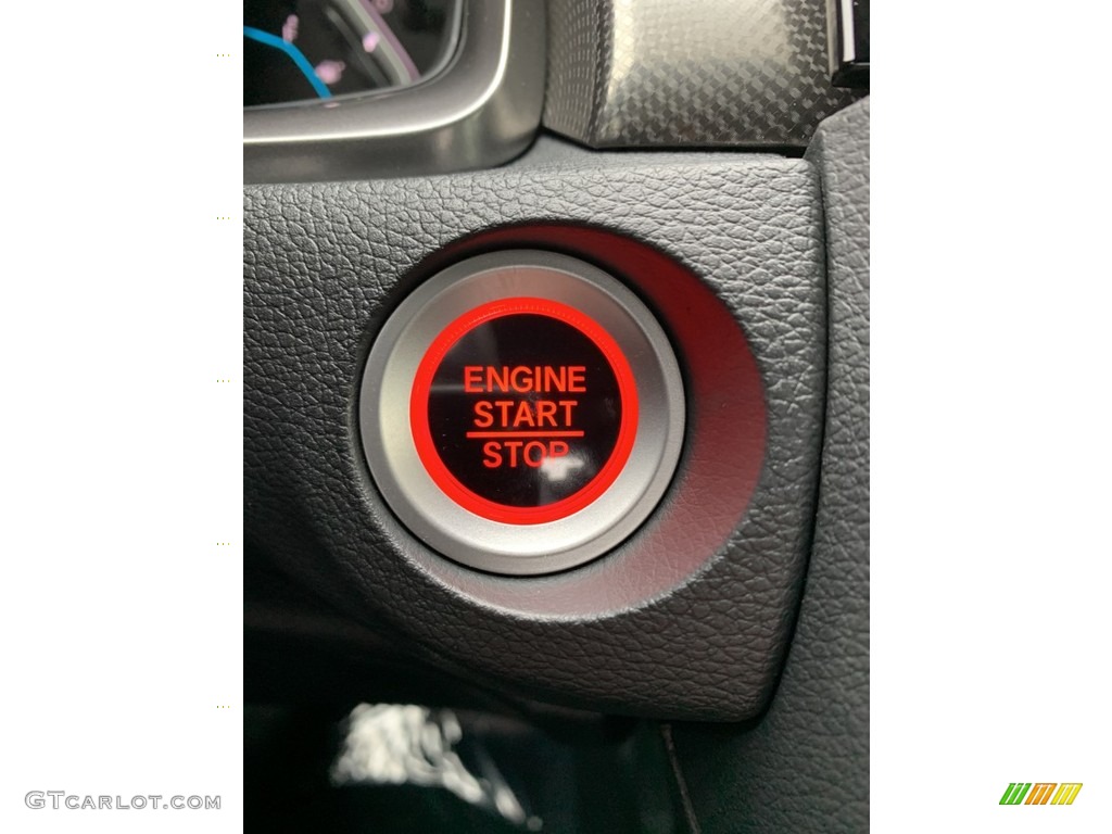 2019 Civic EX Hatchback - Sonic Gray Pearl / Black photo #37
