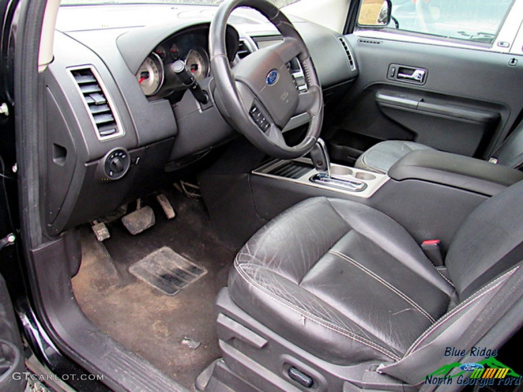 2007 Edge SEL Plus - Black / Charcoal Black photo #5