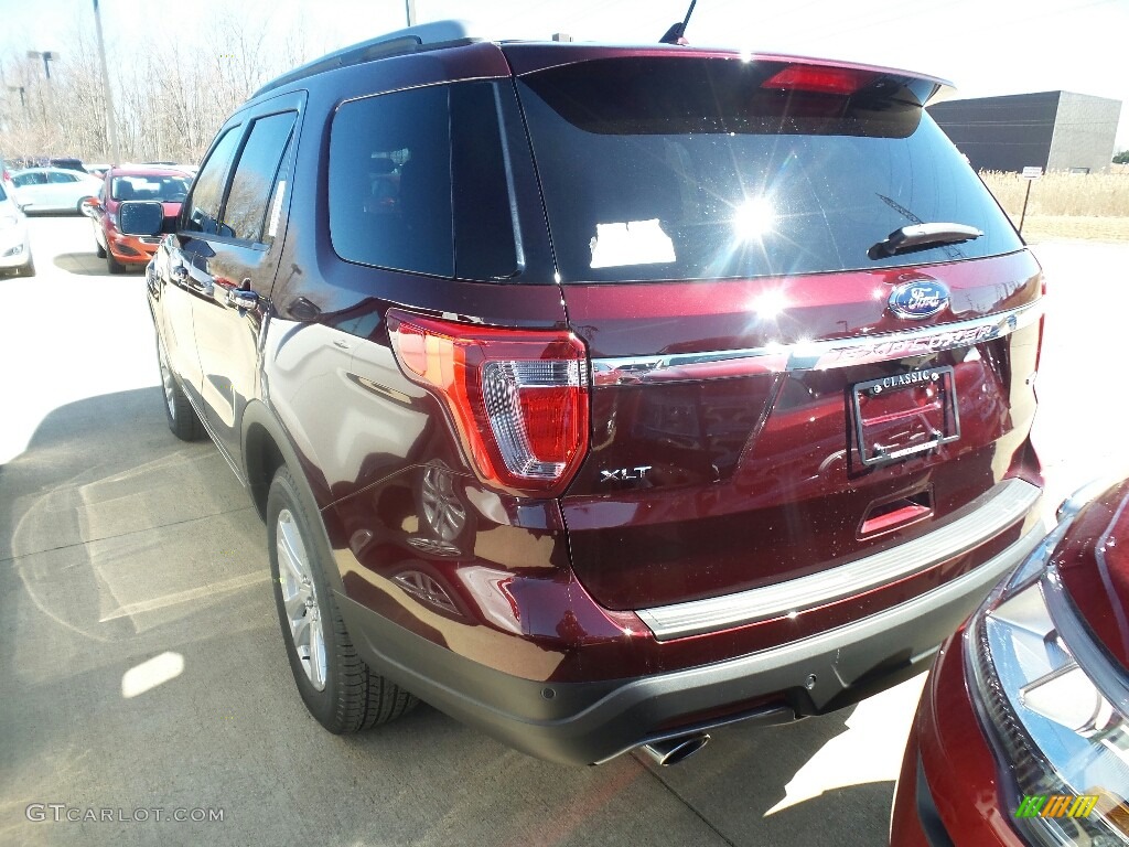 2019 Explorer XLT 4WD - Burgundy Velvet / Medium Black photo #3