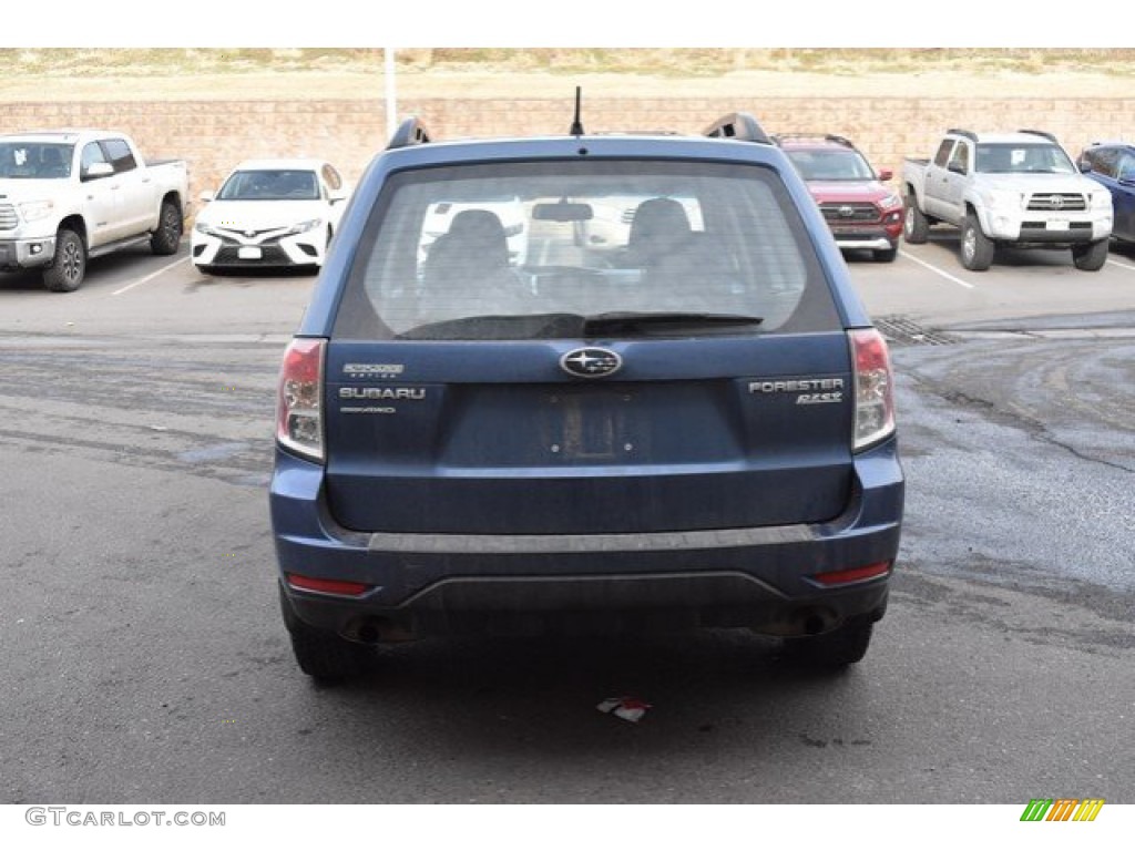 2012 Forester 2.5 X - Marine Blue Metallic / Black photo #5