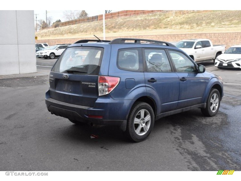 2012 Forester 2.5 X - Marine Blue Metallic / Black photo #6