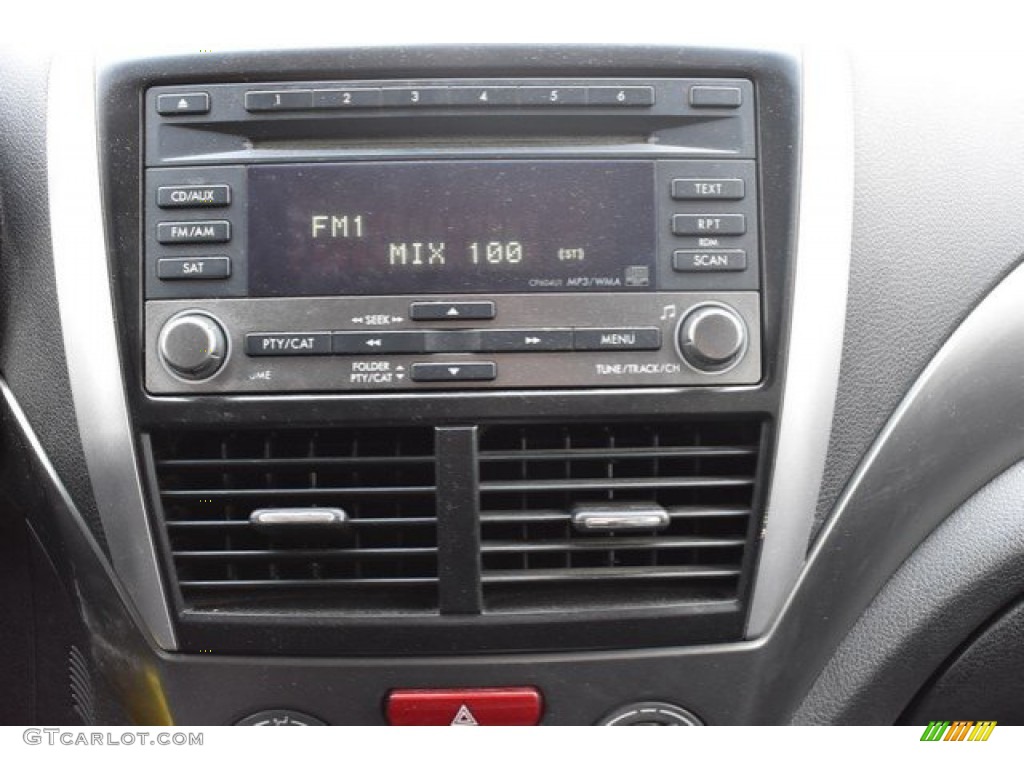 2012 Forester 2.5 X - Marine Blue Metallic / Black photo #11