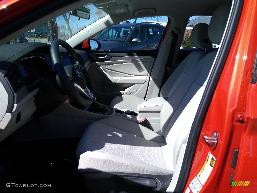 2019 Jetta S - Habanero Orange / Storm Gray photo #3