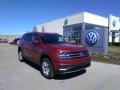 Fortana Red Metallic 2019 Volkswagen Atlas S 4Motion Exterior