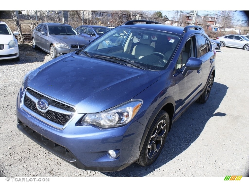 2013 XV Crosstrek 2.0 Premium - Marine Blue Pearl / Ivory photo #1