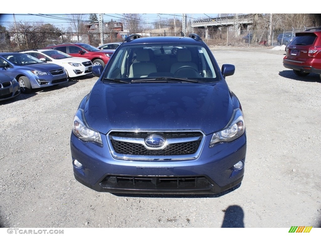 2013 XV Crosstrek 2.0 Premium - Marine Blue Pearl / Ivory photo #2