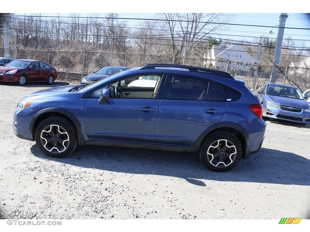 2013 XV Crosstrek 2.0 Premium - Marine Blue Pearl / Ivory photo #8