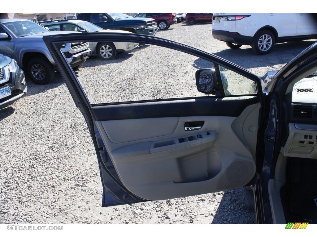 2013 XV Crosstrek 2.0 Premium - Marine Blue Pearl / Ivory photo #9