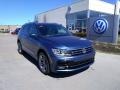 Blue Silk Metallic 2019 Volkswagen Tiguan SEL R-Line 4MOTION