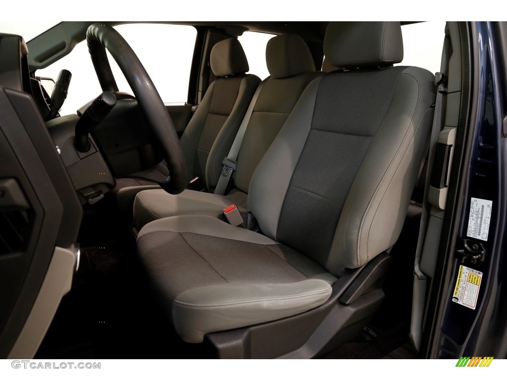 2016 F150 XL SuperCab 4x4 - Blue Jeans / Medium Earth Gray photo #5