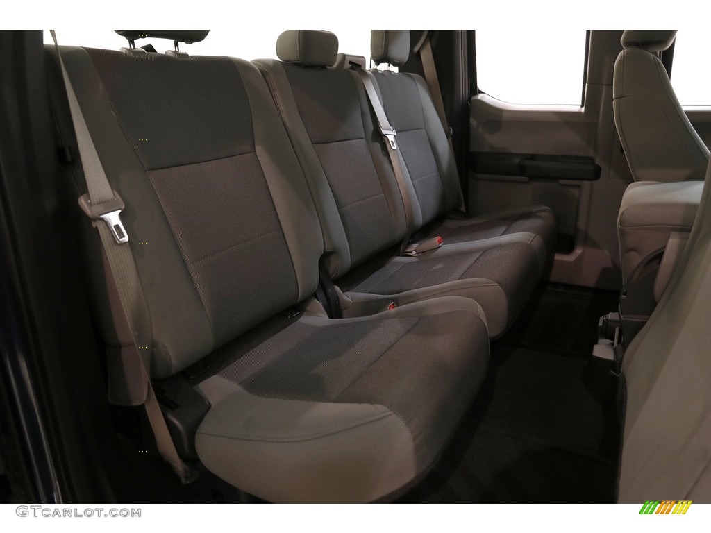 2016 F150 XL SuperCab 4x4 - Blue Jeans / Medium Earth Gray photo #15