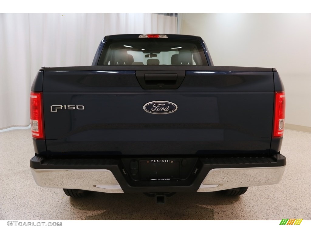 2016 F150 XL SuperCab 4x4 - Blue Jeans / Medium Earth Gray photo #17