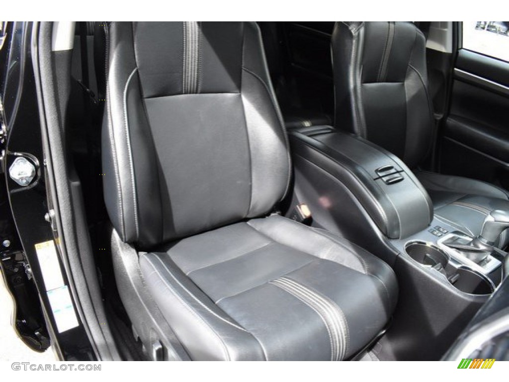 2018 Highlander SE AWD - Midnight Black Metallic / Black photo #19