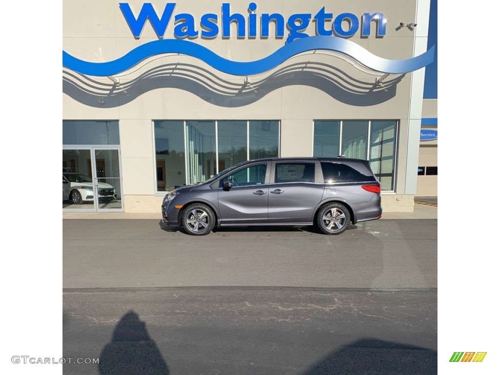 2019 Odyssey Touring - Modern Steel Metallic / Beige photo #1