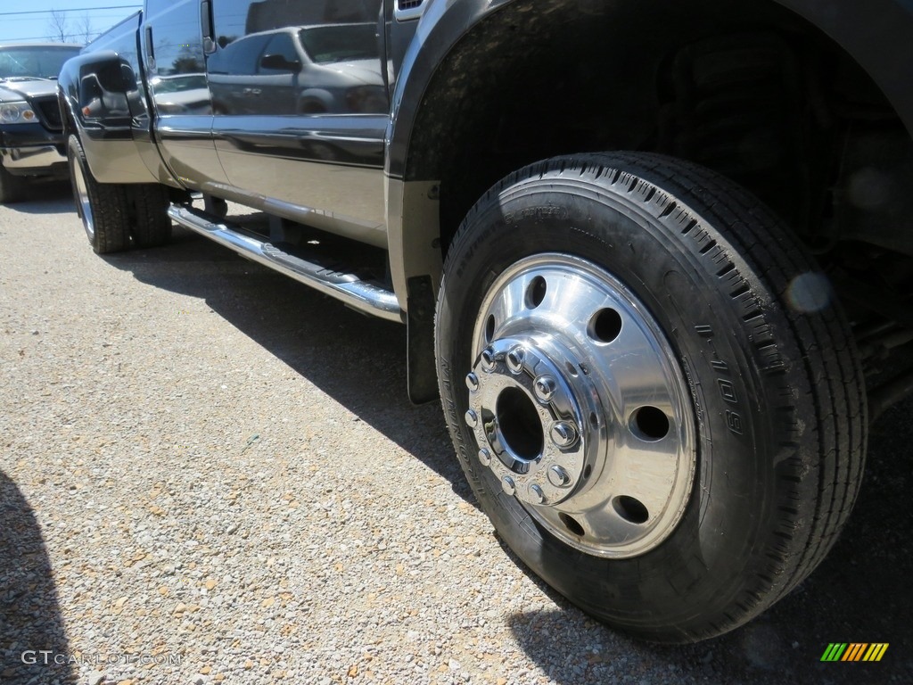 2008 F450 Super Duty Lariat Crew Cab 4x4 Dually - Silver Metallic / Medium Stone Grey photo #3
