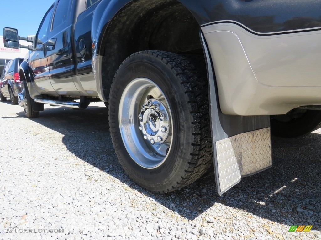 2008 F450 Super Duty Lariat Crew Cab 4x4 Dually - Silver Metallic / Medium Stone Grey photo #10