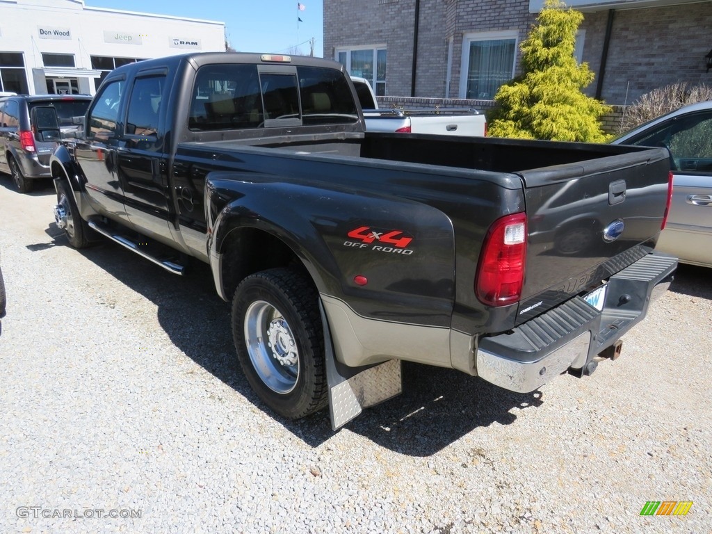 2008 F450 Super Duty Lariat Crew Cab 4x4 Dually - Silver Metallic / Medium Stone Grey photo #11