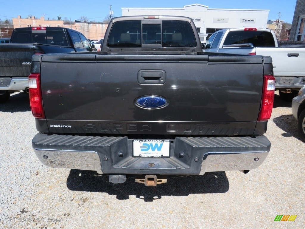 2008 F450 Super Duty Lariat Crew Cab 4x4 Dually - Silver Metallic / Medium Stone Grey photo #12