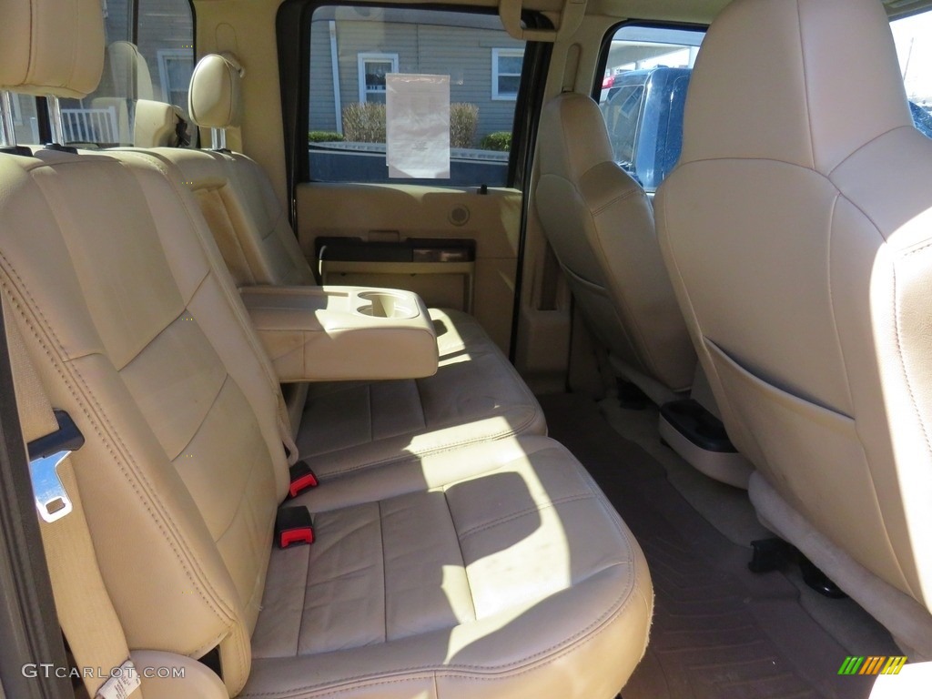 2008 F450 Super Duty Lariat Crew Cab 4x4 Dually - Silver Metallic / Medium Stone Grey photo #28