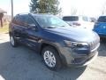 2019 Blue Shade Pearl Jeep Cherokee Latitude 4x4  photo #7