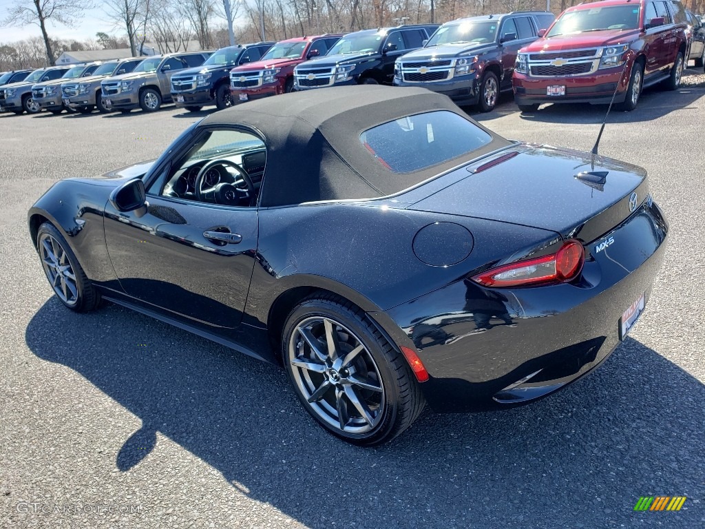 2018 MX-5 Miata Grand Touring - Jet Black Mica / Black photo #5
