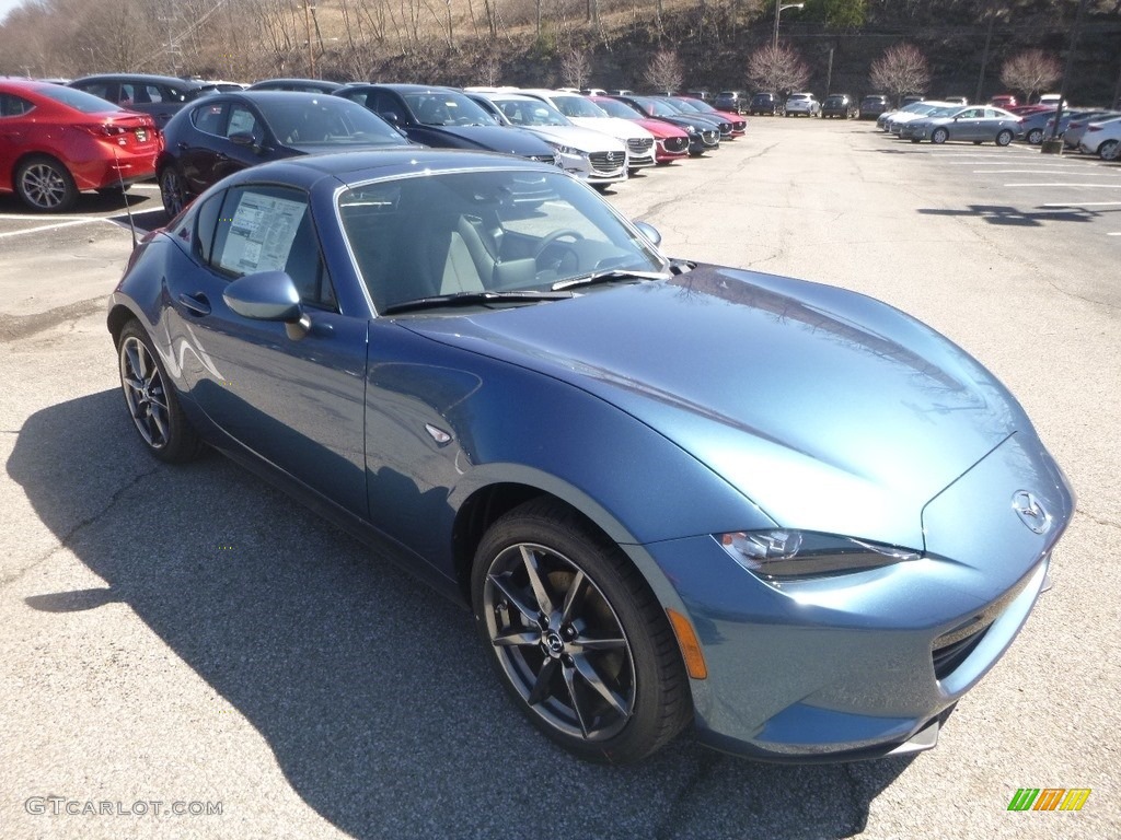 Eternal Blue Mica 2019 Mazda MX-5 Miata RF Grand Touring Exterior Photo #132553823