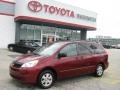 2005 Salsa Red Pearl Toyota Sienna LE  photo #1