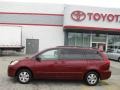 2005 Salsa Red Pearl Toyota Sienna LE  photo #2