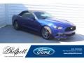 2016 Deep Impact Blue Metallic Ford Mustang EcoBoost Premium Convertible #132552167